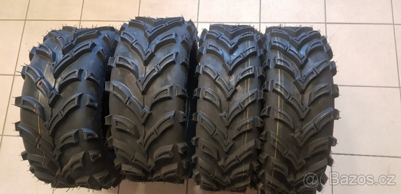 Nové pneumatiky na čtyřkolky