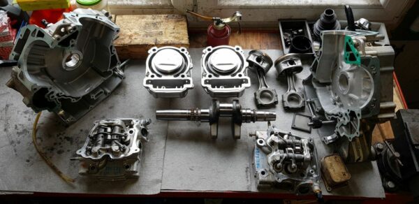 Generální oprava motoru Rotax 650